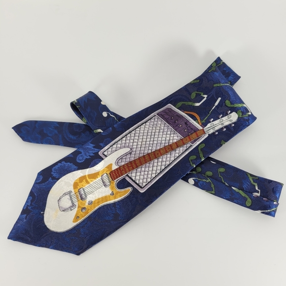 RENAISSANCE | guitar novelty tie - Picture 1 of 5